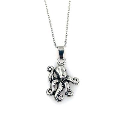 China Sealife Ladies Necklace Stainless Steel Octopus Necklace Lead Free Nickel Free High Quality Jewelry for sale