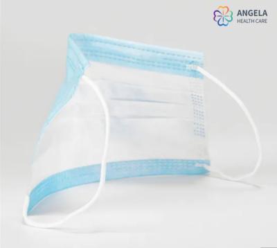 China Manufacturer Direct Selling Blue Melt Blown Nonwoven Disposable Face mask Surgical Disposable Face Mask for sale