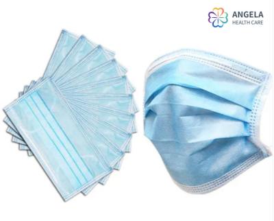 China Surgical Disposable Face Mask with Earloop/3-Ply Face Mask CE,FDA,ISO13485 for sale