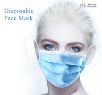 China China Factory In Stock Disposable 3-Ply EN14683 ISO14683 Disposable Medical Face Mask,Surgical Mask for sale