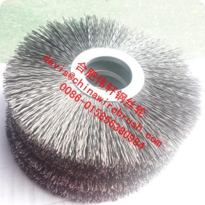 China Single Section Brushes with Carbon Steel Crimped for sale