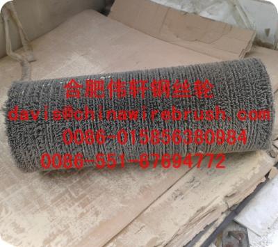 China Abrasive Nylon Roller Cleaning Brush for sale