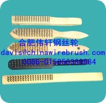 China wooden handle brushes for sale