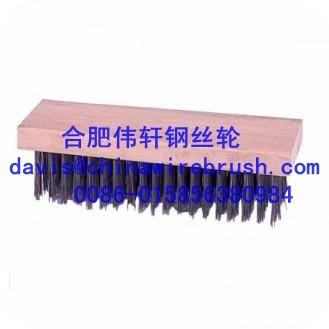 China Block Type Wooden Handle Brush for sale