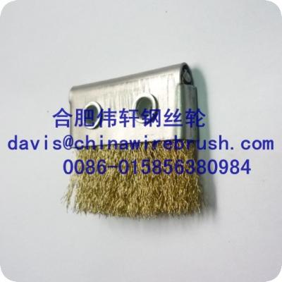 China Brass Wire Strip Brushes for sale