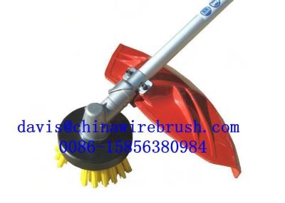 China Fast Delivery 8 Inch Nylon Weed Remover Machine Brush For Grass Trimmer for sale