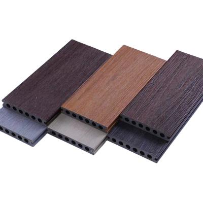 China Modern Favorable Wpc Exterior Solid Easy Installation WPC Vinyl Outdoor Garden Prices Decking for sale