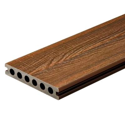 China Factory Price Modern Wood High-quailty Decking WPC Plastic Composite Flooring Board for sale