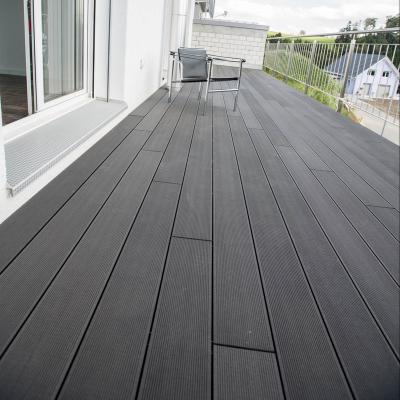 China Modern Composite Outdoor Decking WPC Garden House Decorative Wpc Flooring for sale