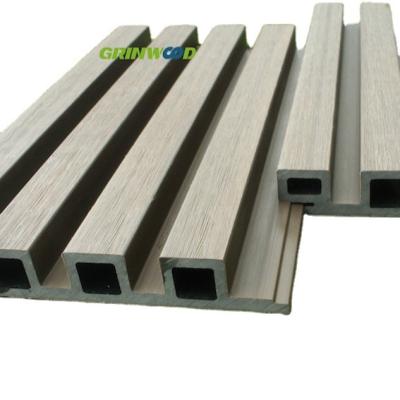 China Modern WPC Grain Wall Panels Wall Cladding Wood Exterior Wall Cladding for sale