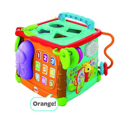 China Juguete de bebes de toy cubo de actividades Para plastic de bebes de bebes de toy ABS plastic early education cube 6 to 12 months 3 years old for sale