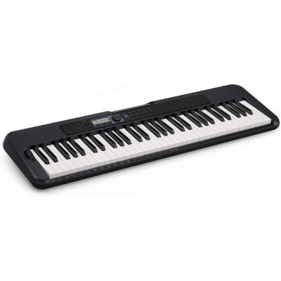 China Plastic Piano Keyboard Response 61 Touch Black Color Midi Normal Key Digital Electronic Keyboard Electronic Piano With LCD Display for sale