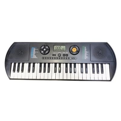 China Mini Personal Keyboard 44 Key Plastic Electronic Piano Keyboard with LCD Display Music Options for sale