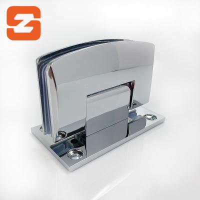 China Modern Wall To Glass Door Hinge Frameless Glass Pivot Hinge Hydraulic Shower Hinges for sale