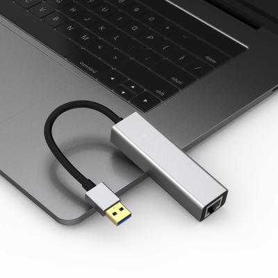 China For Network trabsmission USB3.0 to USB3.0 Ethernet Adapter with 1000Gpbs Connect Cable Networks for Macbook Laptop for sale