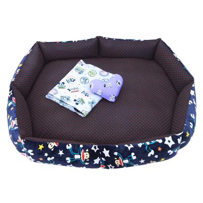 China Comfortable Indoor Breathable Dog Travel Washable Sofa Cat Bed for sale