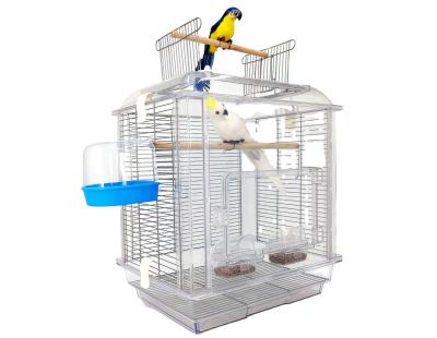 China Large Factory Sale Hot Transparent Outdoor Animal Parrot Bird Cages Pet Windproof for sale