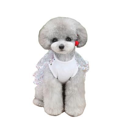 China Top Quality Dog Wedding Dress Viable Widely Used Luxury Clothes Beautiful for sale