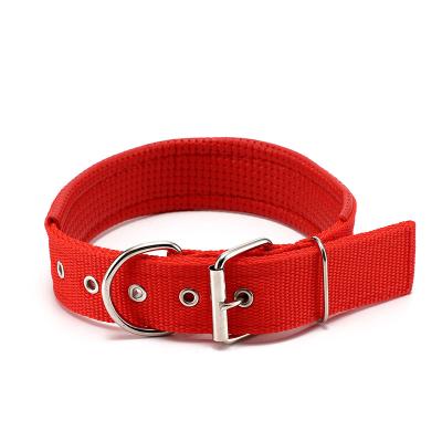 China Best Quality Personalized Foam Nylon Metal Pet Dog Collar Leash Collars for sale