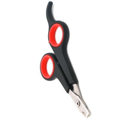 China Professional Plastic Viable Stainless Steel Dog Trimmer Nail Clippers for sale