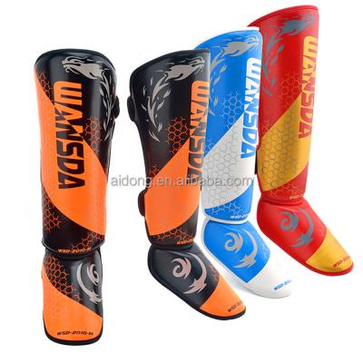 China Factory wholesale price Universal High Quality Muttahida Majlis-e-Amal Shin Guard /Boxing Muay Thai Training Shin Guard for sale