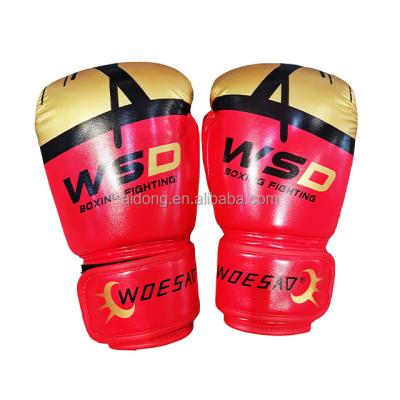 China Gym Exercise Boxing Training AIDONG Good Price And Quality Fashion PU Sanda Boxing Gloves For Training for sale