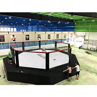 China Boxing Thai/Mauy/Sanda/MMA... AIDONG Factory wholesale ufc octagon jaula Muttahida Majlis-e-Amal cage custom used Muttahida Majlis-e-Amal boxing cage octagon for sale for sale