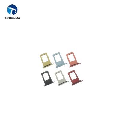 China Replacement Six Color For Your Pick Single SIM Card Tray Smart Phone Repair Parts For iPhone XR for sale