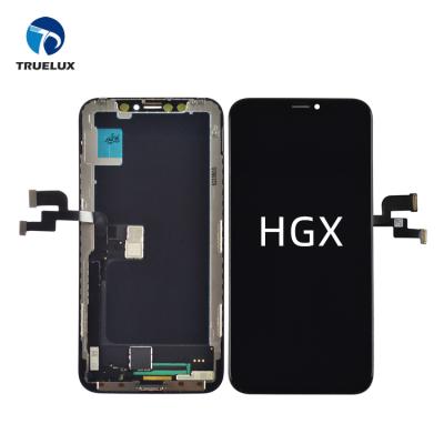 China Screen for iPhone X, HGX IN-CELL, Full LCD Touch Display Digitizer for iPhone X for sale