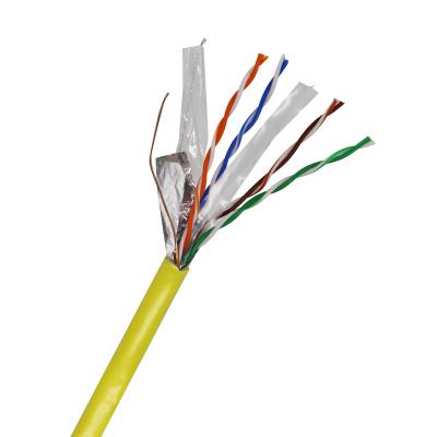 China Computer Networks Outdoor Cat6 Lan Cable 4 Pairs 24 A.W.G. Copper/CCS/CCA/CCAG for sale