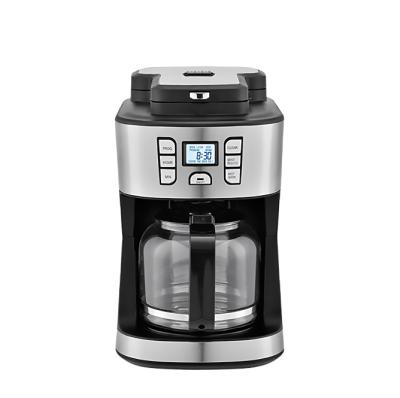 China Household 2 in 1 Semi-automatic Single Serve Keurig Coffee Maker with Grinder Machine for sale