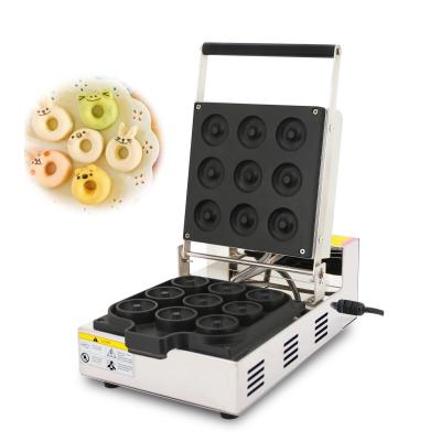 China Commercial Stainless Steel 1.3KW Electric Nonstick Cooking Surface High Quality Donut Maker / Making Machine for sale