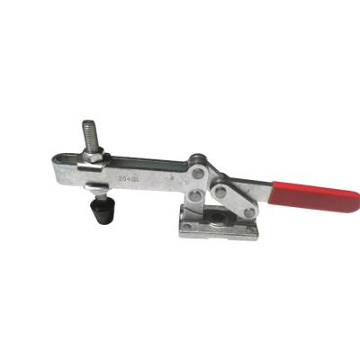 China Mild Steel Clamp Base Horizontal Toggle Clamp With 636kg Holding Capacity Gh-204GL for sale