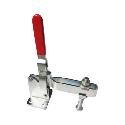 China High Quality Full Mild Steel Clamp Heavy Duty Vertical Quick Release Adjustable Toggle Clamp for sale