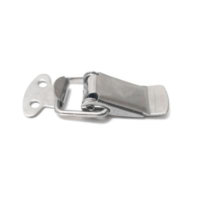 China Boxes Highly Acclaimed Latch Latch Lock Case Box Hook Tie Down Different From Package Nickel Plated 201 Iron Suction Toggle Steel Latch for sale