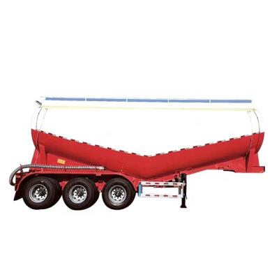 China bulk cement powder tanker transport flyash truck semi trailer for sale for sale