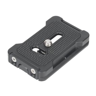 China Swiss Aluminum Alloy Cavix Camera Mount Arca Plate Aluminum Alloy Quick Release Plate With 1/4