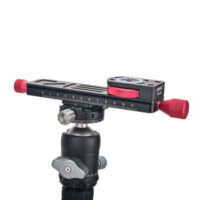 China Aircraft Grade Cavix Rail Slider Metal Ladder Rail Slider Aluminum Adjustable Close-Up Focusing Rail Slider Macro Shooting for sale