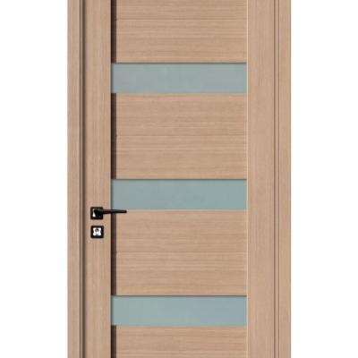 China High Quality Sound Insulation Interior Wooden Door Assembled Bathroom Glass for sale