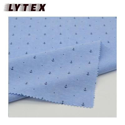 China 100% Dyed Shrink-Resistant Cotton Yarn Batiste Woven Shirting Fabric With Print From China Mill for sale