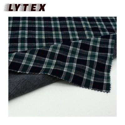 China Shrink-Resistant 100% Cotton Yarn Dyed Double Face Shirt Fabric From Nantong Textile Factory for sale