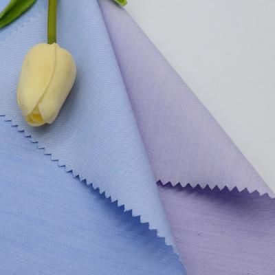 China Cvc Shrink-Resistant 60/40 Yarn Dyed Cambric Shirt Fabric Exported To Bangladesh for sale