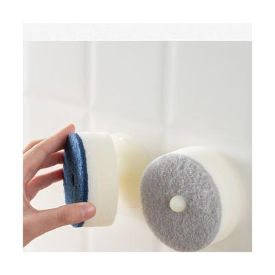 China Suction Suction Special Cup For Kitchen Cleaning Cloth Brush Durable Small And Non-slip Sponge Brushes for sale