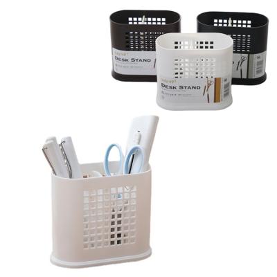 China Viable creative simple multi-functional separation pen holder for desktop makeup brush office storage container for sale