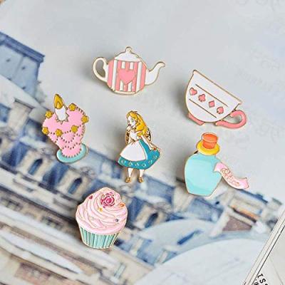 China China Promotional Gifts Your Own Design Soft Metal Lapel Badge Enamel Pin Set for sale