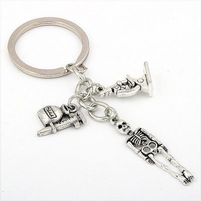 China Souvenir Gift Fashion Wholesale Science Medical Fake Key Chain for sale