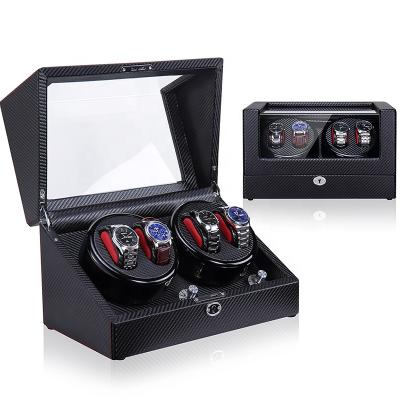 China Custom Handmade Unusual Luxury Watch Winder Time Partner Box For Strap Watch for sale