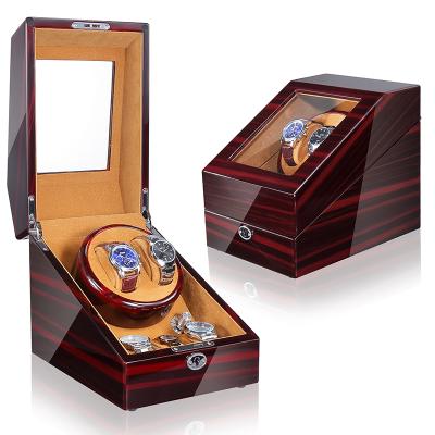 China Handmade Wooden Time Partner Watch Box Custom Logo Luxury Watch Box Packaging for sale