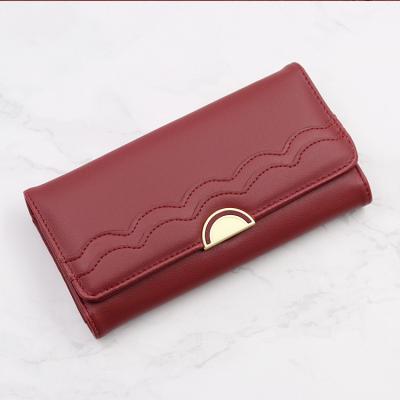 China High Quality Custom Wholesale Custom Purse Women Wallet Cheap PU Lady Wallet Waterproof for sale