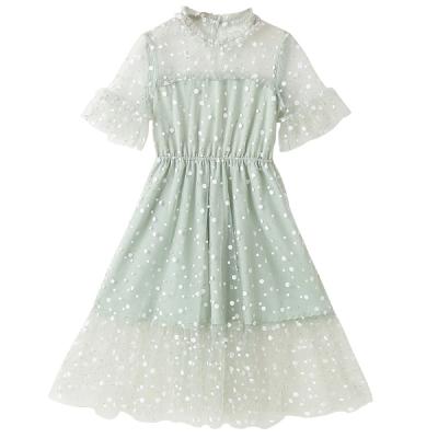 China Sleeveless Anti-wrinkle Girls Clothes Dresses Kids Girls Dresses Clothes Baby 2-12 for sale